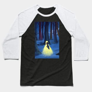 Peace Night Forest Baseball T-Shirt